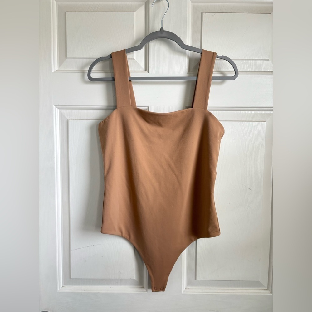 Nuuds Square Neck Tank bodysuit size Large - Picture 3 of 5